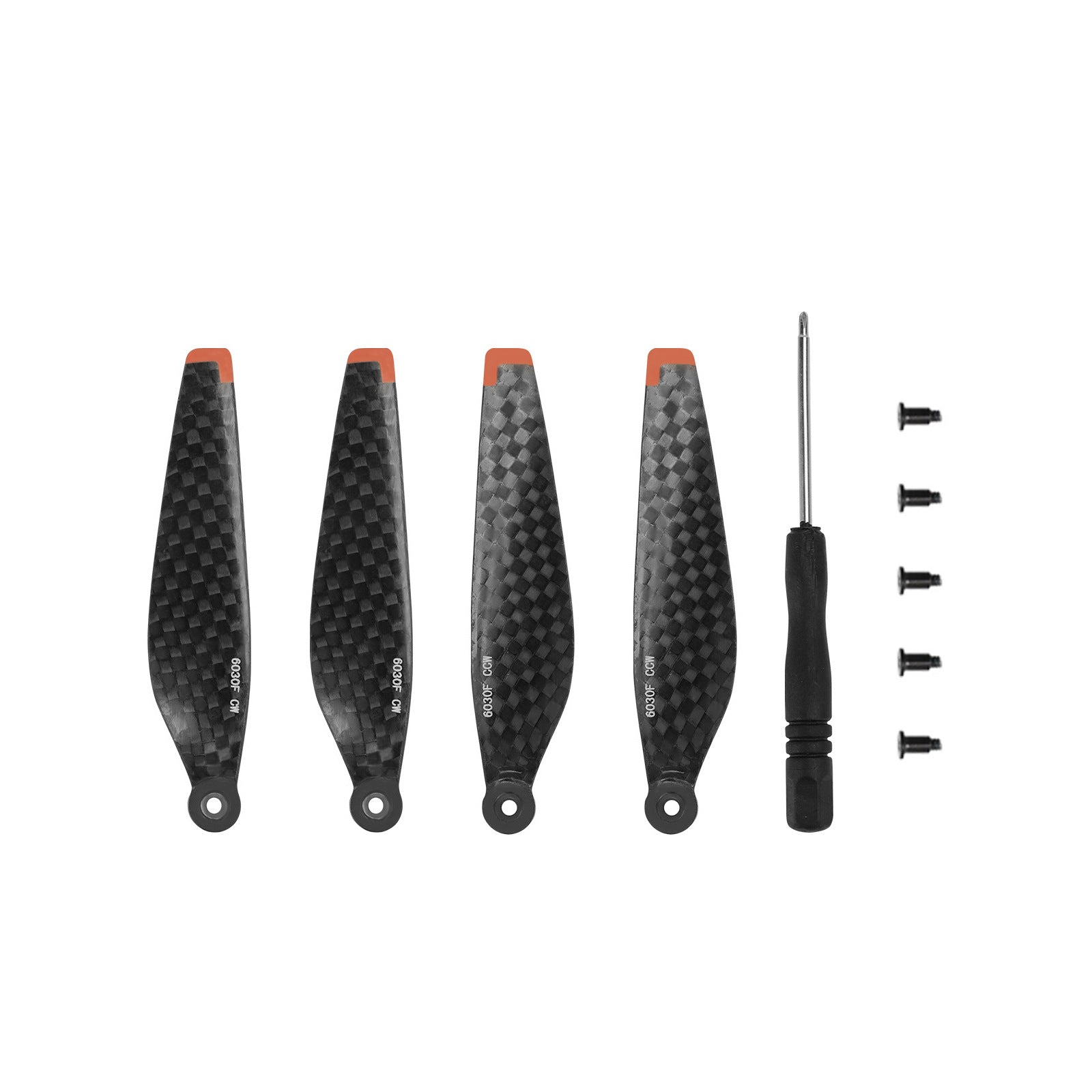 4Pcs Carbon Fiber Propellers for DJI Mini 3 Drone Low Noise 6030F Blades Wing Paddle Accessories