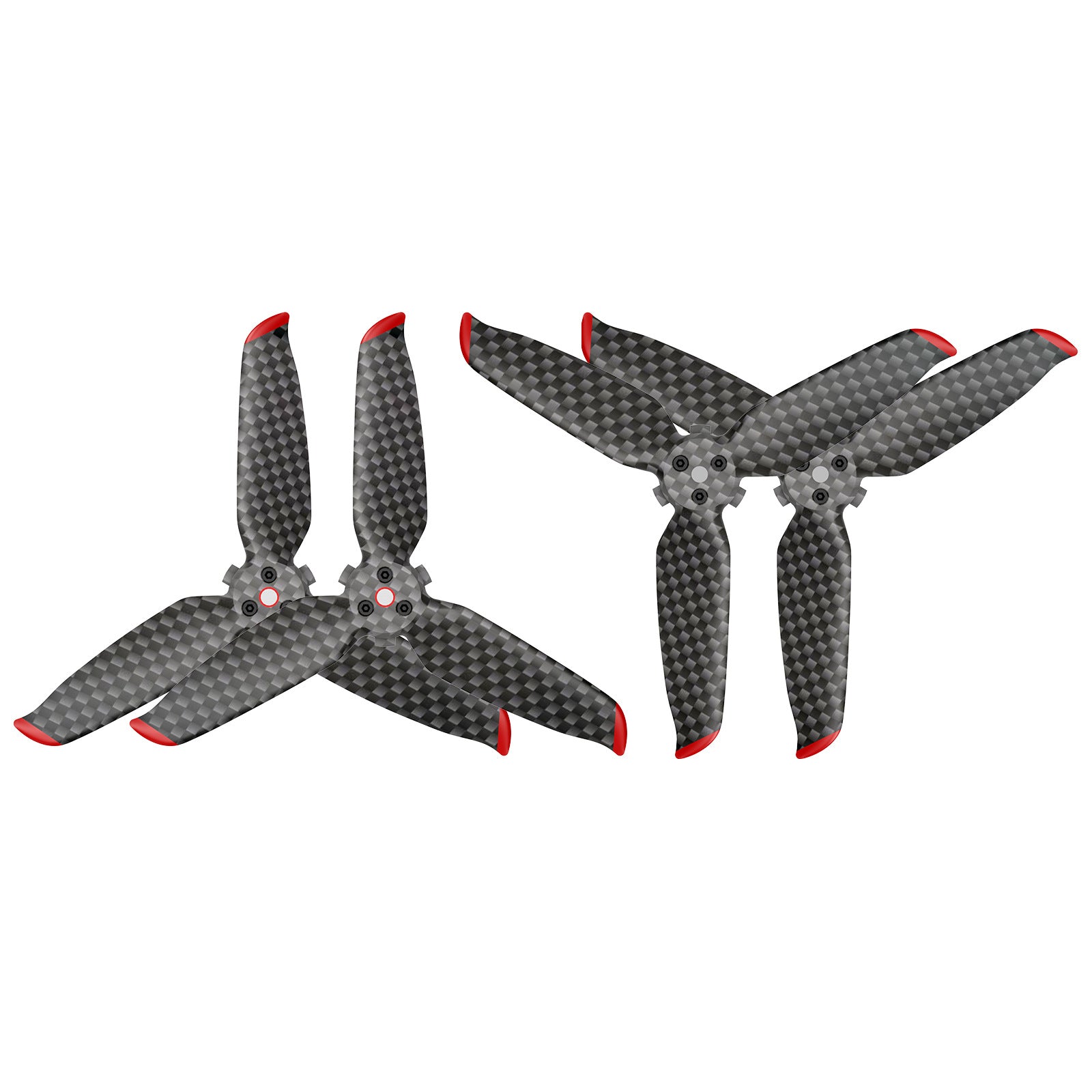 2Pcs Carbon Fiber Propellers for DJI FPV Drone Accessories Low Noise 5328S Blades Props