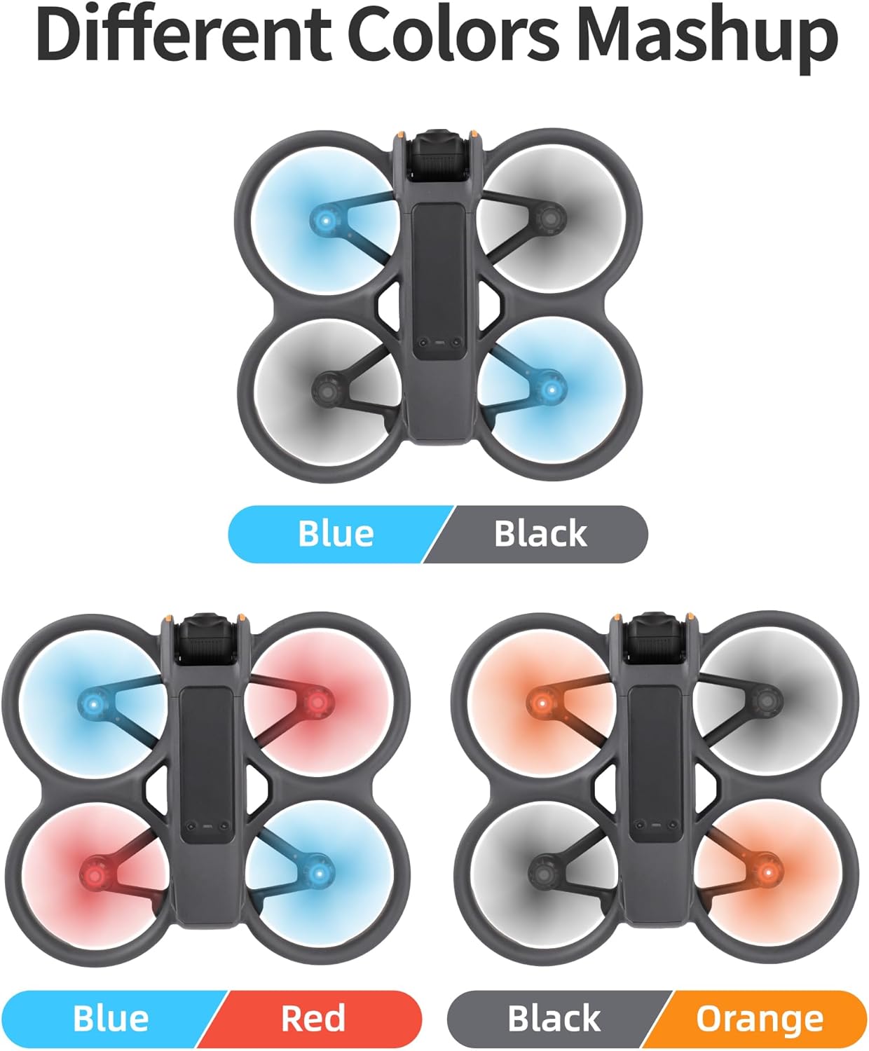 4PCS Avata 2 Propellers 3032S Quick Release Propeller Props with DJI Avata 2